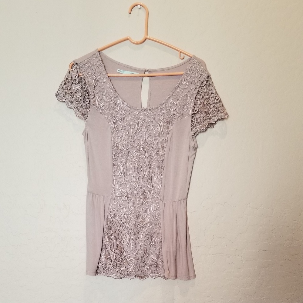 New Maurices Lavender Top